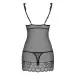 Bielizna-853-CHE-1 koszulka i stringi L/XL