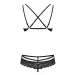 Bielizna-860-SET-1 komplet 2-częściowy czarny S/M