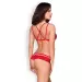 Bielizna-860-SET-3 komplet 2-częściowy czerwony S/M
