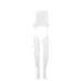 Bielizna-Bodystocking F214 białe S/M/L