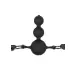 Knebel-Ball Gag With Silicone Beads