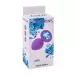 Plug-Anal Emotions Cutie Small PURPLE light Blue crystal