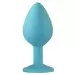 Plug-Anal Plug Emotions Cutie Medium Turquoise light purple