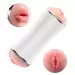 Masturbator-Boss Series-Vibrating Masturbation Cup USB 10 function + Interactive Function / Double Ends