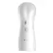 Masturbator-Boss Series-Vibrating and Flashing Masturbation Cup USB 7+7 Function / Talk Mode (White)