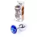 Plug-Jewellery Silver PLUG- Dark Blue