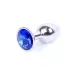 Plug-Jewellery Silver PLUG- Dark Blue