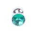 Plug-Jewellery Silver PLUG- Green