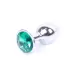 Plug-Jewellery Silver PLUG- Green