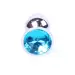 Plug-Jewellery Silver PLUG- Light Blue