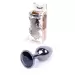 Plug-Jewellery Dark Silver PLUG- Black