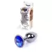 Plug-Jewellery Dark Silver PLUG- Dark Blue