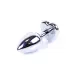 Plug-Jewellery Silver Heart PLUG- Red
