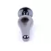 Plug-Jewellery Dark Silver BUTT PLUG- Pink
