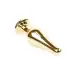 Plug-Jewellery Gold BUTT PLUG- Purple