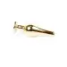 Plug-Jewellery Gold BUTT PLUG- Purple