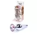 Plug-Jewellery Silver BUTT PLUG- Rose