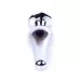 Plug-Jewellery Silver BUTT PLUG- Rose