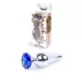 Plug-Jewellery Silver BUTT PLUG- Dark Blue