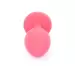 Plug-Jewellery Red Silicon PLUG Small- Blue Diamond