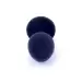 Plug-Jewellery Black Silicon PLUG Small- Pink Diamond