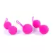 Kulki-Silicone Kegal Balls Set - Pink