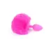 Plug-Jewellery Silicon PLUG - Bunny Tail - Pink