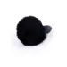 Plug-Jewellery Silicon PLUG - Bunny Tail - Black