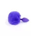 Plug-Jewellery Silicon PLUG - Bunny Tail - Purple