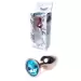 Plug-Jewellery Red Gold PLUG- Light Blue