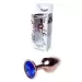 Plug-Jewellery Red Gold PLUG- Dark Blue