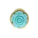 Plug-Jewellery Gold PLUG ROSE- Light Blue