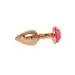 Plug-Jewellery Red Gold PLUG ROSE- Pink