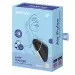 Wibrator - Love Triangle Air Pulse Stimulator + Vibration Black