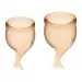 Feel Secure Menstrual Cup orange