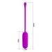 PRETTY LOVE - JOYCE 12 functions of vibration fioletowy