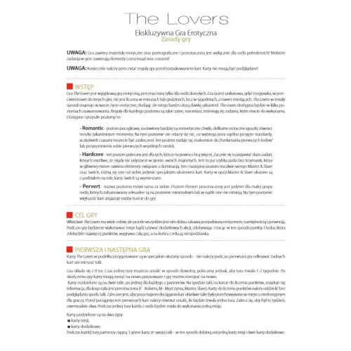 The Lovers - Ekskluzywna Gra Erotyczna (Level 2 - Master & Slave)